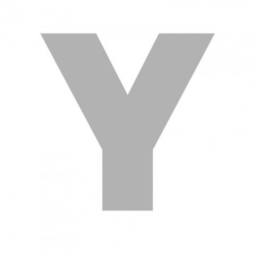 LETRA "Y" CARTON 10,5 CM. 6...