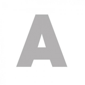 LETRA "A" CARTON 6,2 CM. 20...