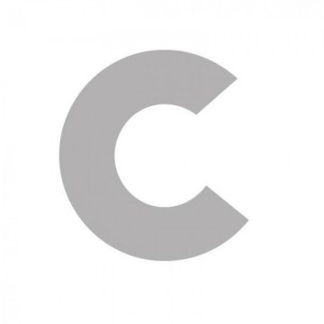 LETRA "C" CARTON 6,2 CM. 20...