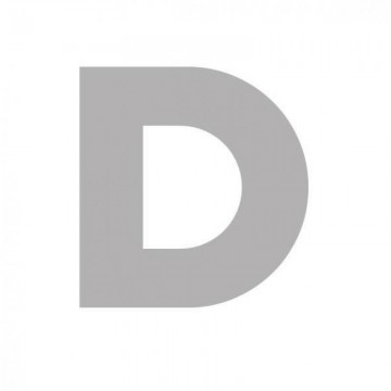 LETRA "D" CARTON 6,2 CM. 20...