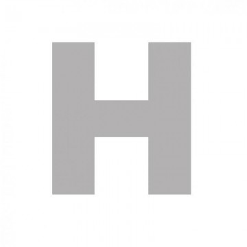 LETRA "H" CARTON 6,2 CM. 20...