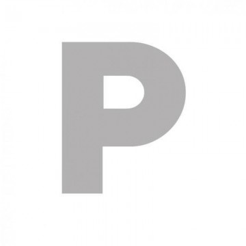 LETRA "P" CARTON 6,2 CM. 20...