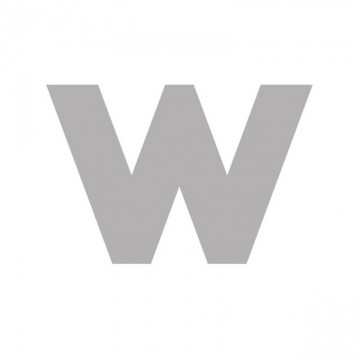 LETRA "W" CARTON 6,2 CM. 20...