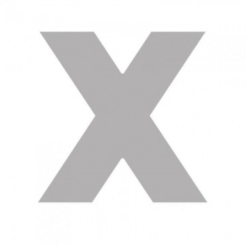 LETRA "X" CARTON 10,5 CM. 6...