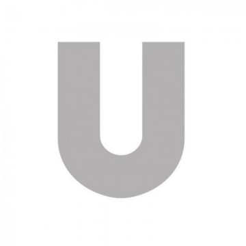 LETRA "U" CARTON 6,2 CM. 20...
