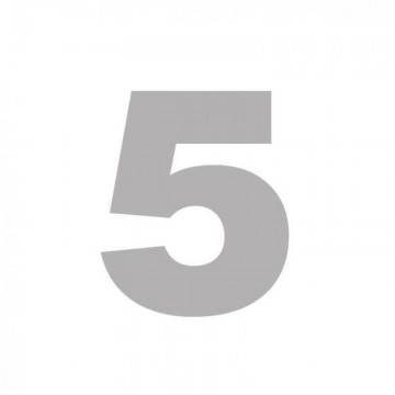 NÚMERO "5" CARTON 6,2 CM....