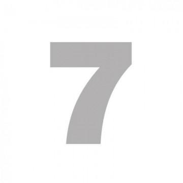 NÚMERO "7" CARTON 6,2 CM....