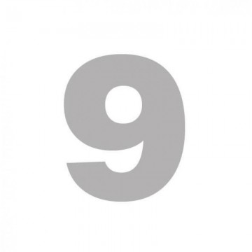 NÚMERO "9" CARTON 6,2 CM....