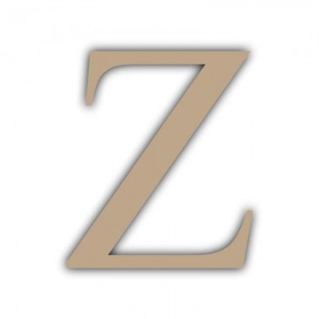LETRA "Z" CHOPO 11cm ALTURA...