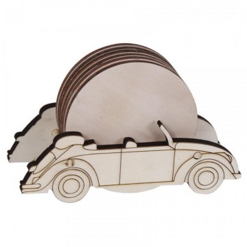 POSAVASOS COCHE +6 POSAVASOS