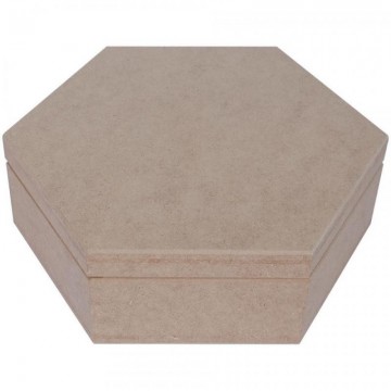JUEGO 3 CAJAS OCTOGONALES MDF