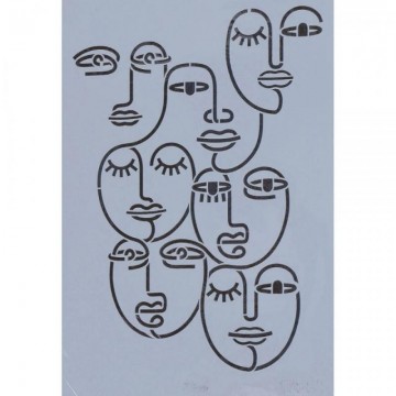 PLANTILLA STENCIL 33x48cm....