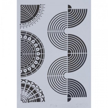 PLANTILLA STENCIL 33x48cm....