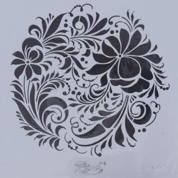 PLANTILLA STENCIL 25x25cm....