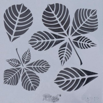 PLANTILLA STENCIL 25x25cm....
