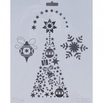 PLANTILLA STENCIL 20x25cm. 031