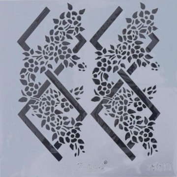 PLANTILLA STENCIL 25x25cm....