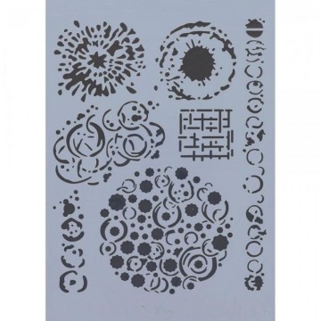 PLANTILLA STENCIL 25x35cm....
