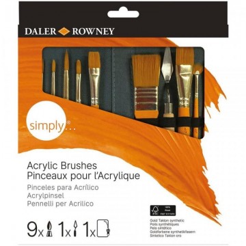 SIMPLY ESTUCHE 10 PINCELES...