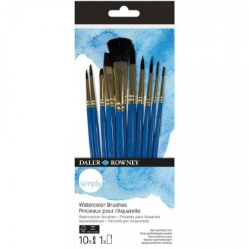 SIMPLY SET 10 PINCELES PARA...