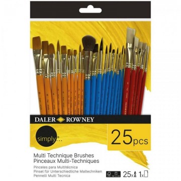 SIMPLY SET 25 PINCELES...