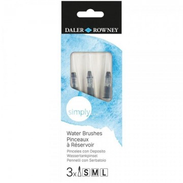 SIMPLY SET 3 PINCELES AGUA...