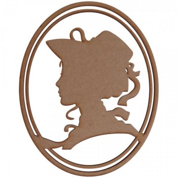 CAMAFEO MUJER DM 18,5X23cm