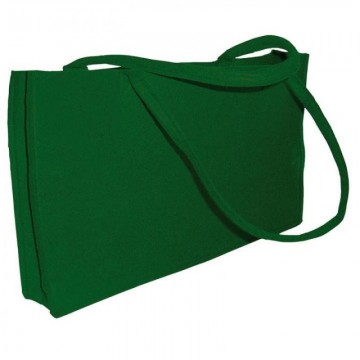 BOLSO FIELTRO VERDE 27X46 CM.