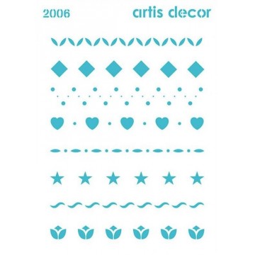 PLANTILLA STENCIL 15x20cm....