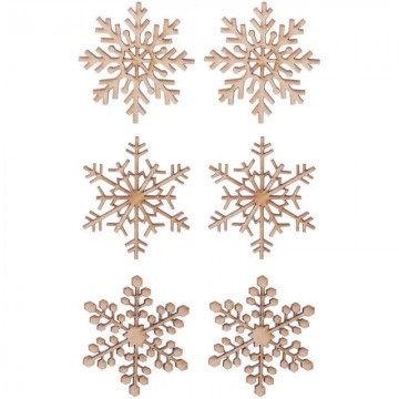 SET 6 COPOS DE NIEVE DM...