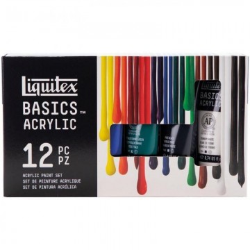 LIQUITEX SET 12 ACRILICOS...