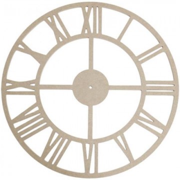 BASE RELOJ MDF NUMEROS...