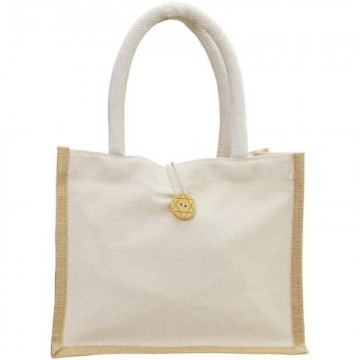 BOLSO CRUDO 100% ALGODON...