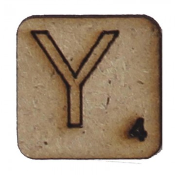LETRA "Y" 2x2cm. SCRABBLE....