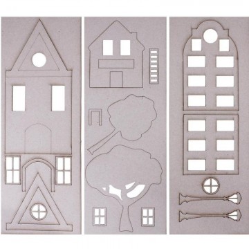 KIT CASITAS, ARBOLES Y...
