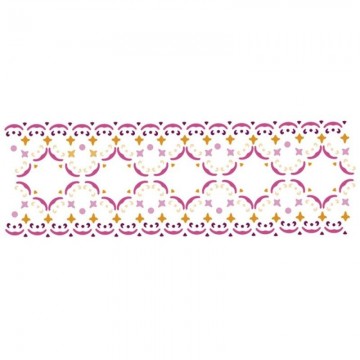 STENCIL ACRILEX 33X14cm....