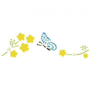 STENCIL ACRILEX 16X5cm....