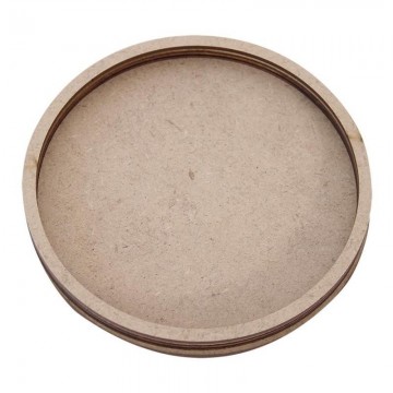 SHAKER CIRCULO MADERA 13x13cm.