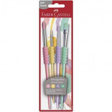 SET 4 PINCELES SUAVES...