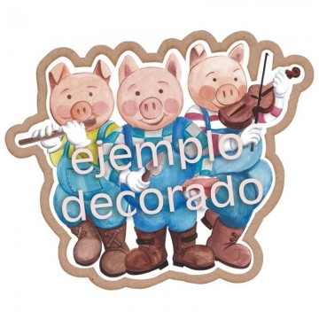 SHAKER TRES CERDITOS...