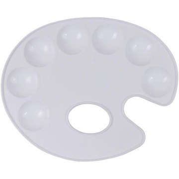 PALETA PLASTICO 7 POCILLOS...