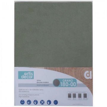 LIJA MADERA GR.80-5 *PACK...