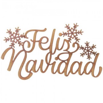 FELIZ NAVIDAD CON 3 COPOS...