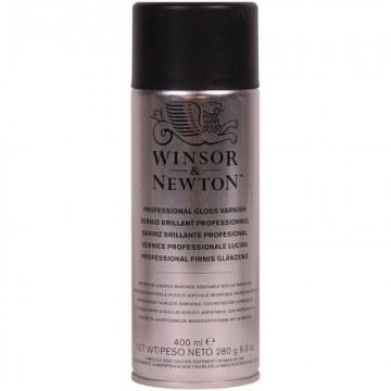 W&N BARNIZ SPRAY BRILLO 400ml.