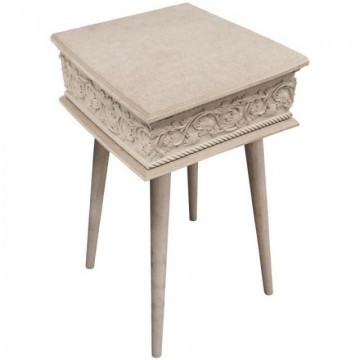 MESA LABRADA CUADRADA 1 MDF...