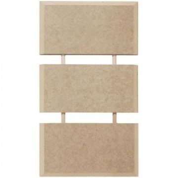 CUADRO 3 PIEZAS MDF 45x24,5cm.