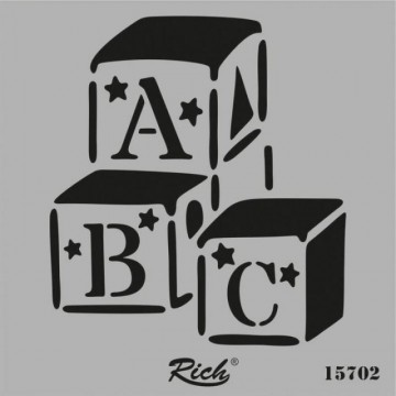 PLANTILLA STENCIL 25x25cm....