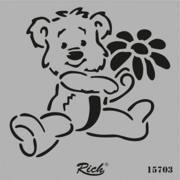 PLANTILLA STENCIL 25x25cm....