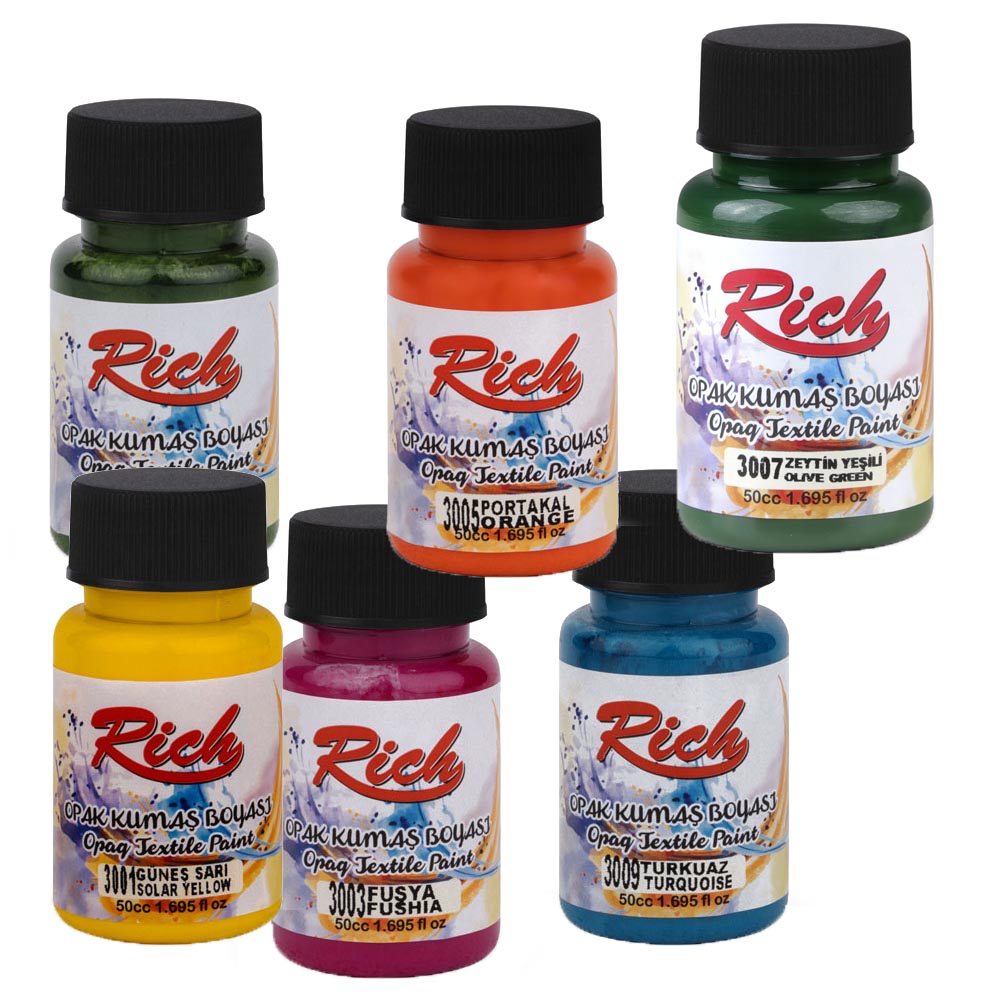 PINTURA TEXTIL OPACA RICH