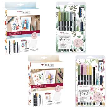 Tombow Watercoloring
